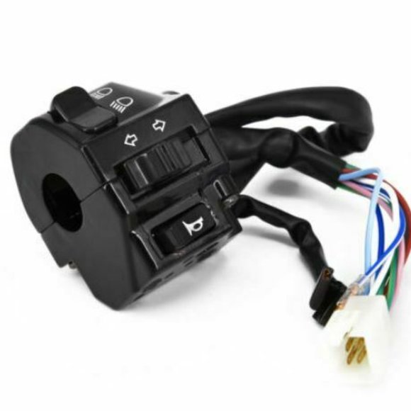 7/8" 22mm Universal Motorcycle Right~Left Aluminum Alloy Control Switch - Picture 4 of 5